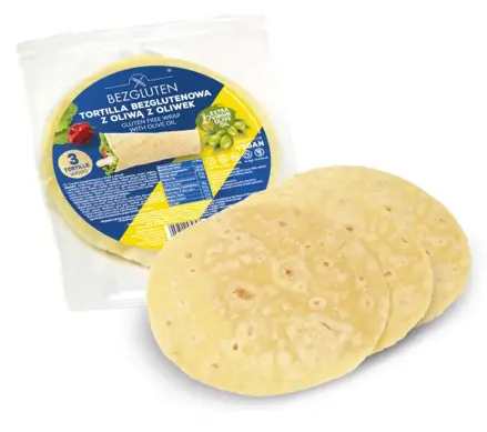 Tortilla S Olejom Bezgluten 3 x 60 g 180 g 